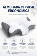 ALMOHADA CERVICAL ERGONÓMICA DE ESPUMA VISCOELÁSTICA